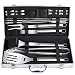 BBQ Grilling Tool Set FYLINA 21pcs Heavy Duty Stainless Steel Grilling Utensils Tools with Aluminum Storage Case for Barbecue Perfect Thanksgiving Christmas New Year Party Gift Gift for Men Women