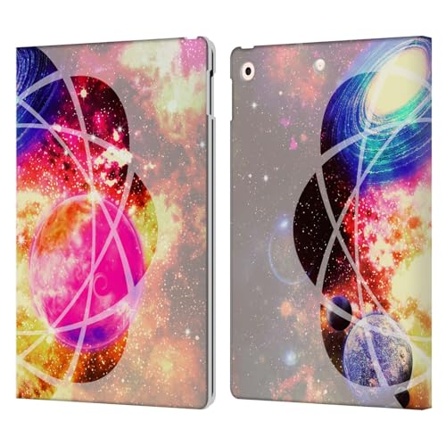 Étui portefeuille Haroulita Space pour Apple iPad 10.2 2019 2020 2021 coque de protection rigide