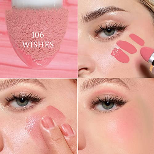 Gloristic | Liquid Blush | Vitamin Rich With Caster Oil | Waterproof | Long Lasting | Halal | Vegan | Cruelty-Free (Wishes) #TOP1