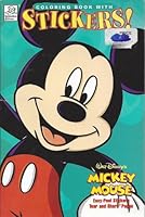 Minnie Mouse: Coloring Book with Stickers B000RY3X30 Book Cover