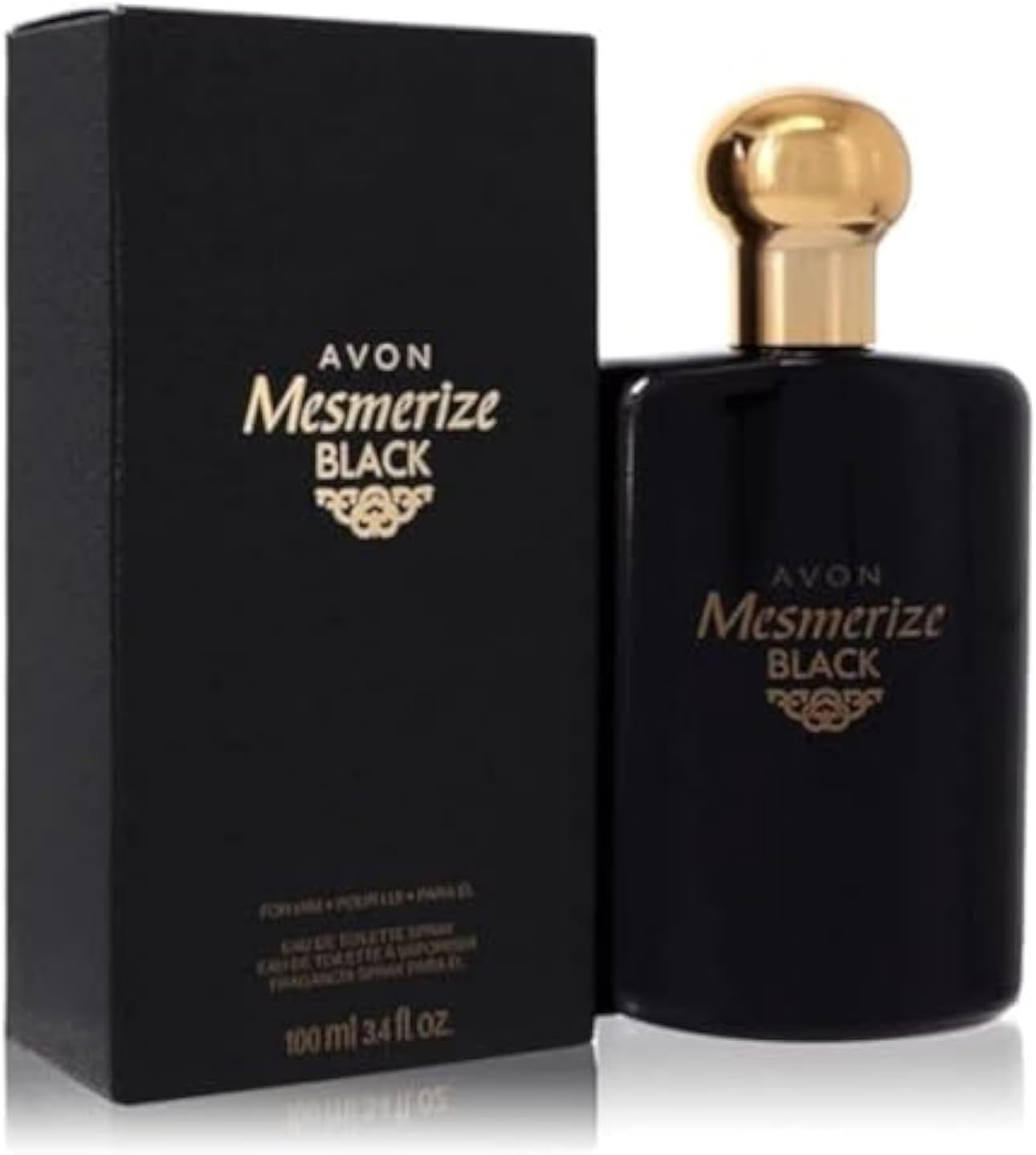 Mesmerize Black for Men Cologne Spray