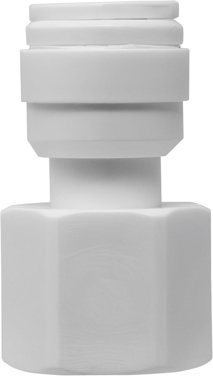 1/4" Quick Connect Adapter Faucet Spout Universal RO water filter Reverse Osmosis Systems NSF certified. 1/4"