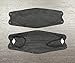 8 Pack Individually Wrapped Large Black EZWELL KF94,Premium Thick 4-Layer Face Shields for Hygiene Security Protection,Block Fine Dust,All Day Comfort Wear w. High Elastic Ear Loops,Made in Korea