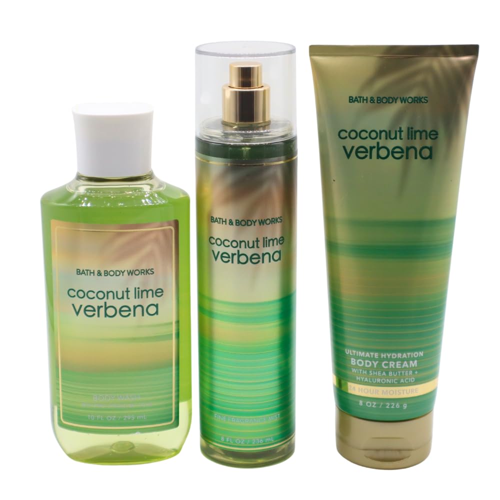 Amazon.com : Bath & Body Works COCONUT LIME VERBENA Body Wash