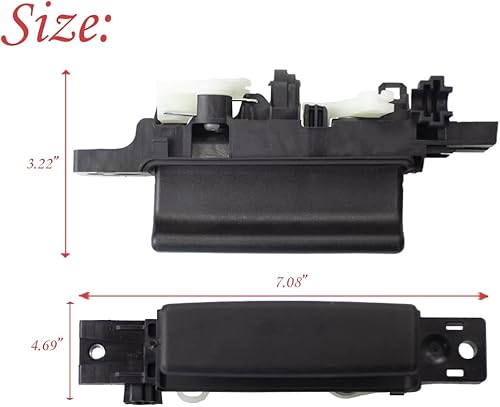 Miniatura 3 de RLB-HILON Manija de puerta interior compatible con Ford Transit T-150 T-250 T-350 de 2015 a 2019 años de repuesto para puerta corrediza interior