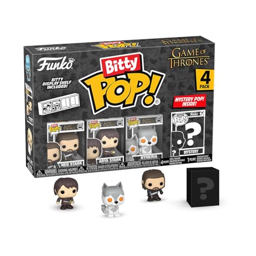 Funko Bitty Pop! GoT - Ned Stark 4pkund eine Überraschungs-Mini-Figur -...