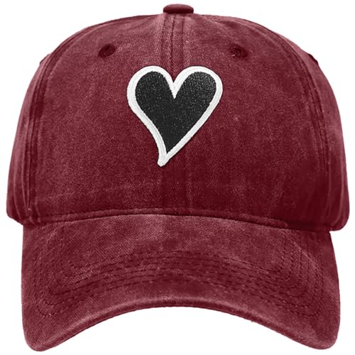 Image of XYIYI Vintage Washed Distressed Baseball Cap Adjustable Cotton Dad Hat for Women Men