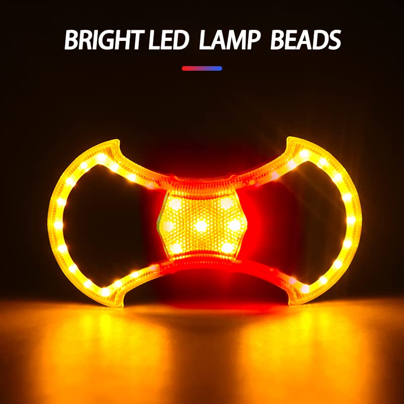 Clignotants Trottinettes éléctriques Et Vélo Télécommande Sans Fil