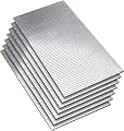 Pllieay 12600Pcs Silver Self Adhesive Mosaic Tiles, Real Glass Mirror Tiles Mirror Stickers for Disco Ball Decor, Home Decoration (5x5 mm, Silver)