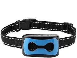 Coleira antilatido – coleira antilatido recarregável para cães, com 7 padrões ajustáveis de sensibilidade. para treinamento de cães pequenos, médios e grandes