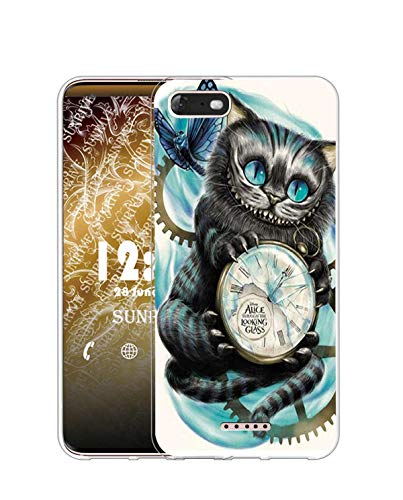Sunrive Coque Compatible avec Wiko Tommy 3, Silicone Étui Housse Protecteur Souple Gel Transparent...