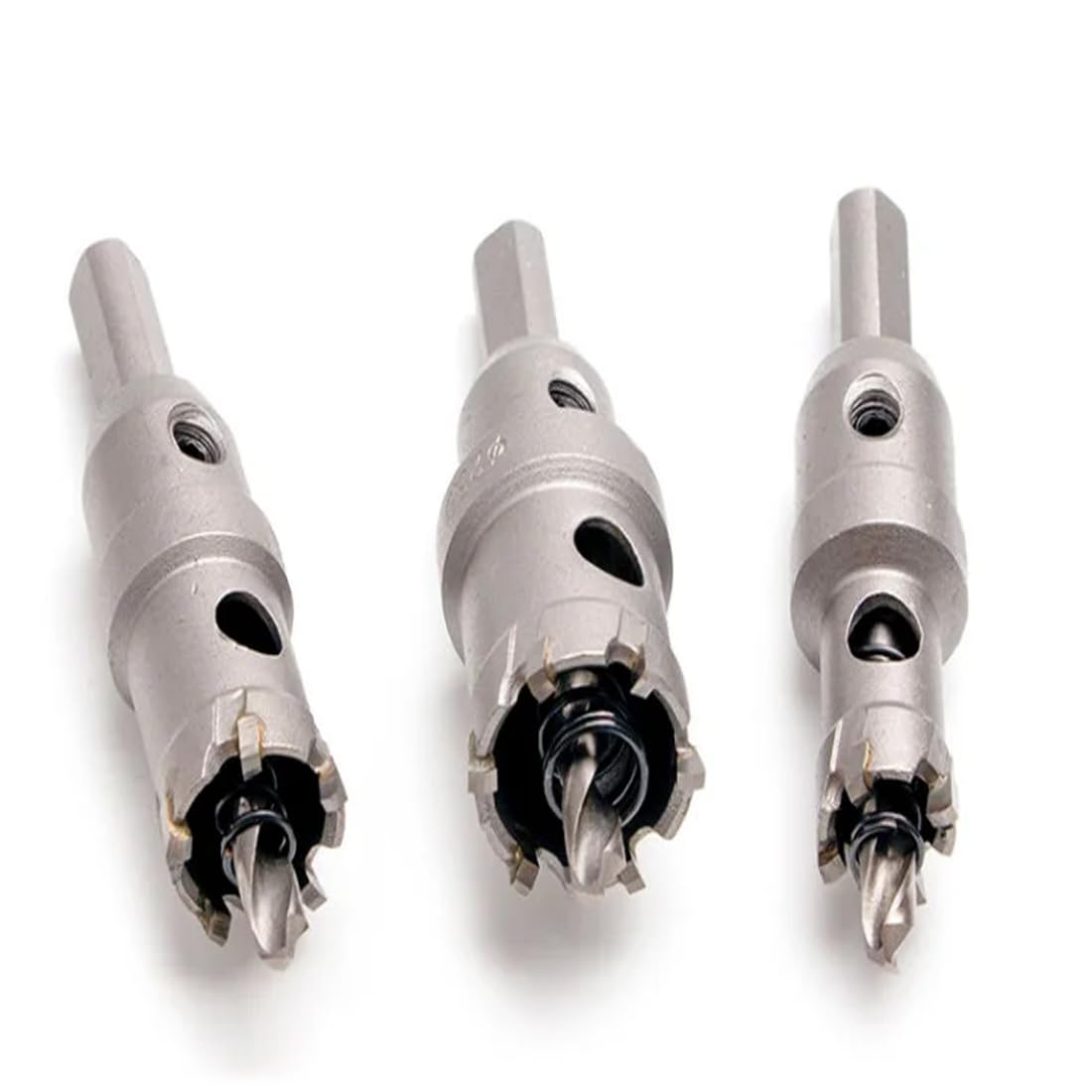 uptodateproducts Carbide Tip TCT Drill Bit Hole Saw 16/20/22mm Drill Bit Set Hole Saw Cutter For Stainless Steel Metal Alloy Drilling Cutting Kit (B0D5V7487Y) Amazon Price History, Amazon Price Tracker