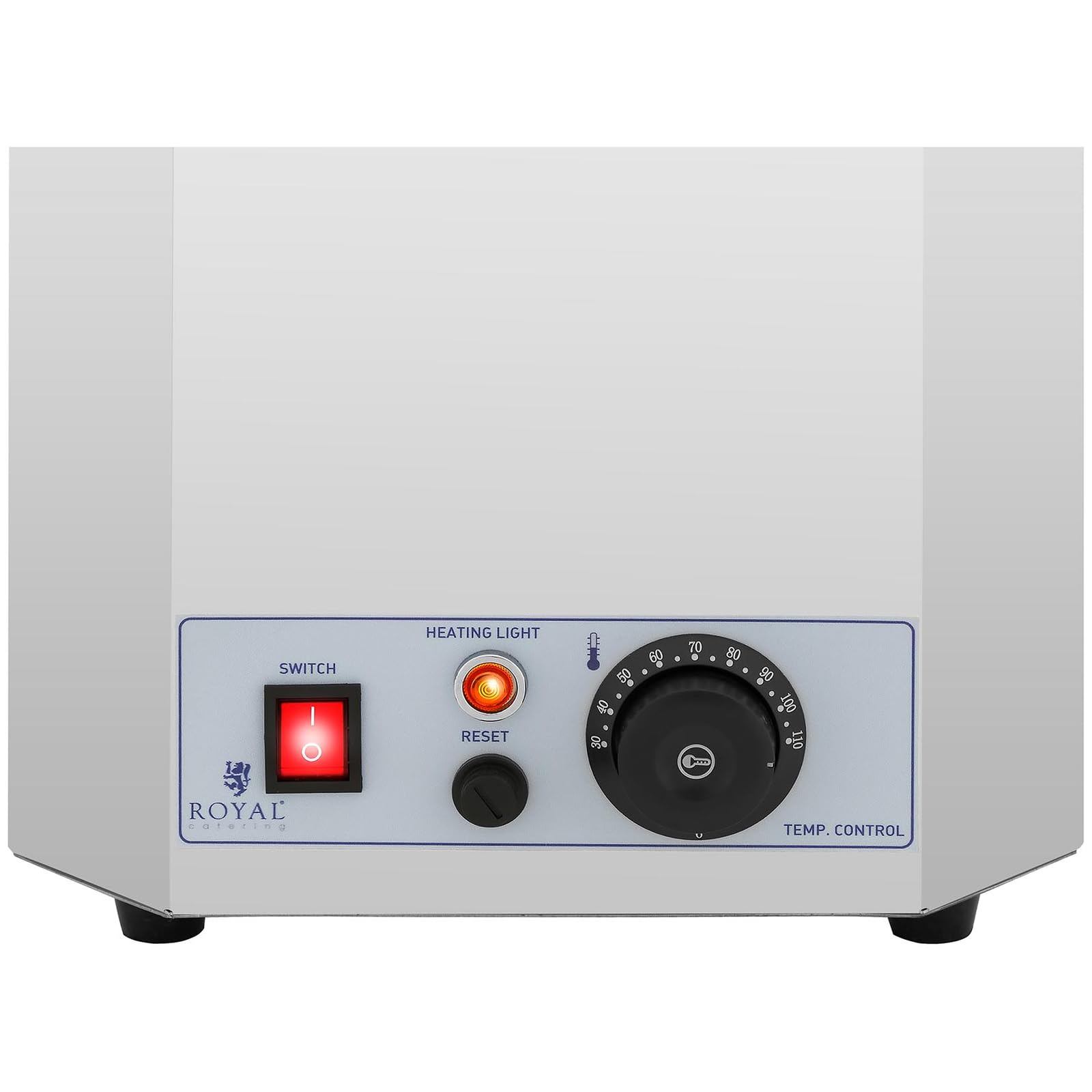 Royal Catering RC_BM_01 Suppstation 7 L 500 W Bain Marie scaldavivande elettrico Scaldacibo Acciaio inossidabile
