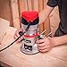 11-Amp 2 HP Fixed-Base Wood Router with Edge Guide, 1/2-Inch, 3/8-Inch and 1/4-Inch Collets and Carrying Bag