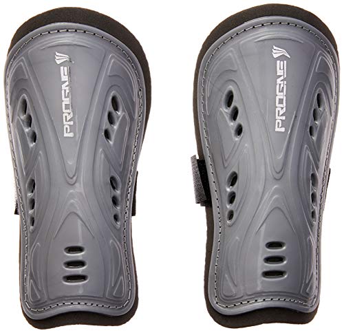 Caneleira Futebol Futsal Sociey Fraldinha Sem Tornozeleira - Cinza Prata - Par