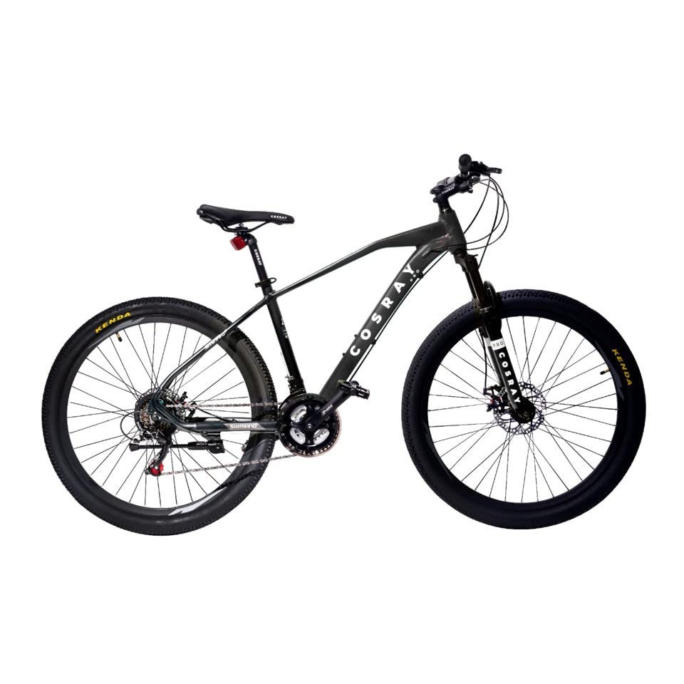 Cosray Pro GO 100 Adult Bicycles 26 Inch Black Matt YS727 Mountain Bikes