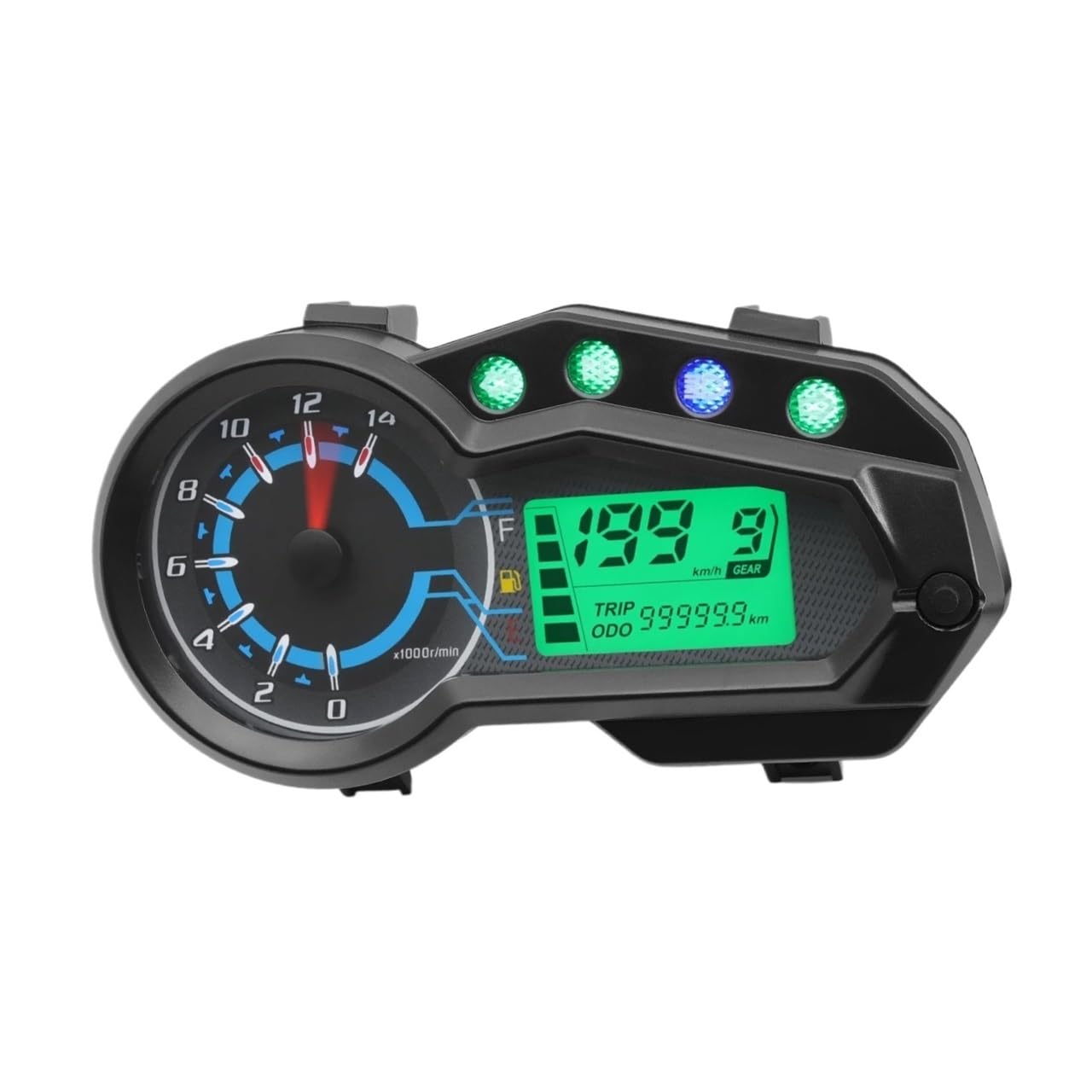 Tachimetro Moto Tachimetro Calibro Contagiri Indicatore Tester Metri Digitali Strumento Per 12V Per La Libertà Per CR1 150