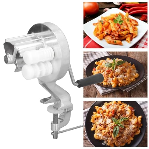 Maszyna do robienia makaronu ze stali nierdzewnej z wałkami do domowej roboty Cavatelli, makaronu, spaghetti, fettucini, gnocchi, orecchiette