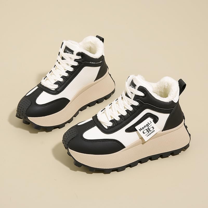 Women's Winter Warm high-top Student Casual Sports Shoes - Anti-Slip and wear-Resistant Sole - Comfortable fit - Youthful Vitality2