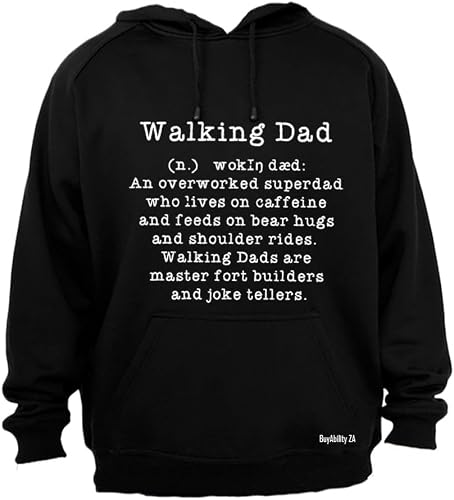 Men's Walking Dad Definition - Hoodie