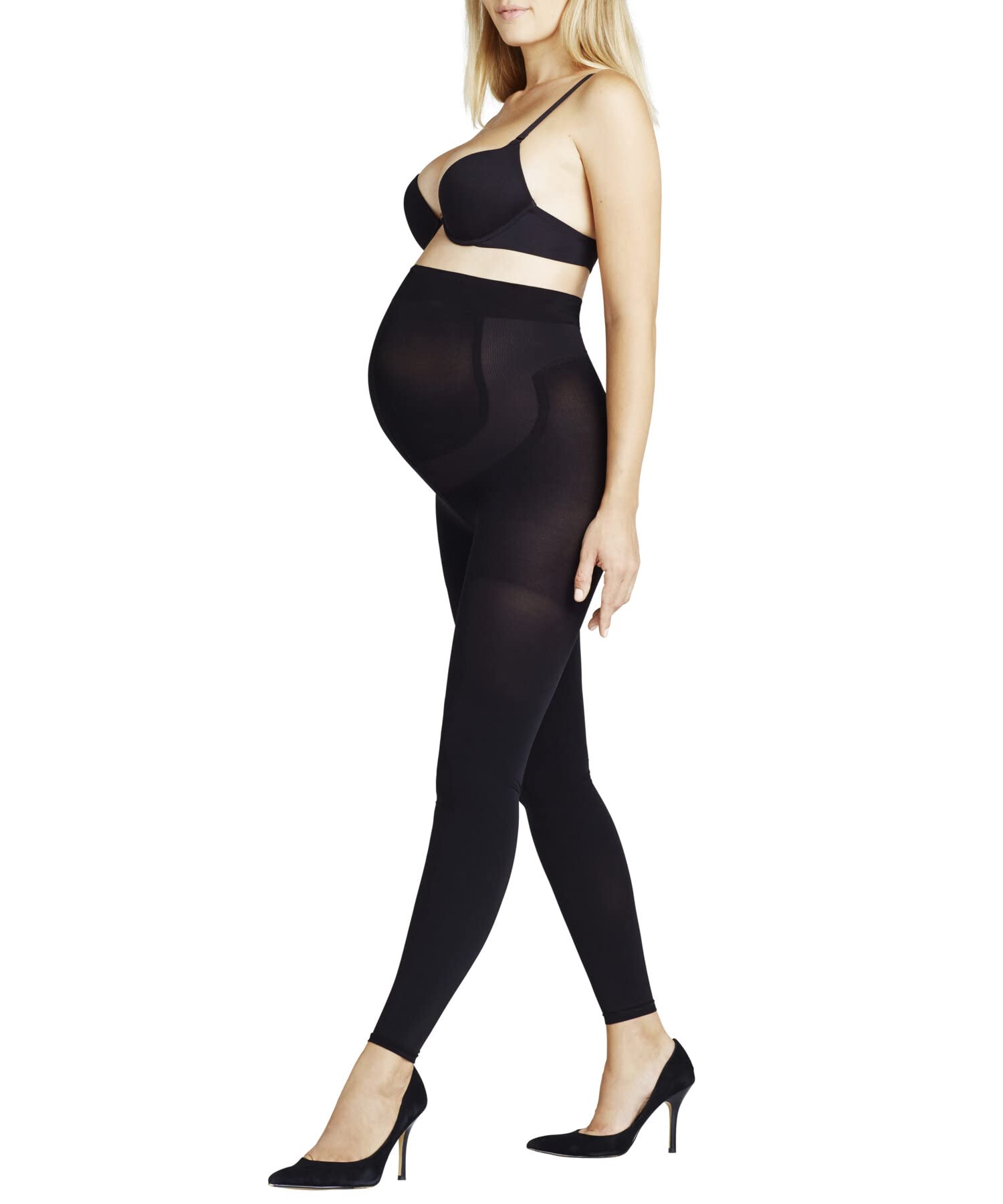 FALKE 9 Months 80 Den W Le Kryjące Grube Ciąża - Legginsy Kobiety