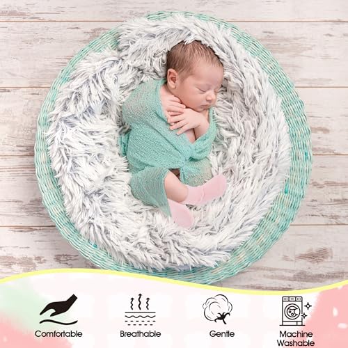 8 Pairs Newborn Socks Thick Cotton Terry Turn Cuff Baby Socks 0-6 Months Cute Gifts for Preemie Infant Girl Boy4