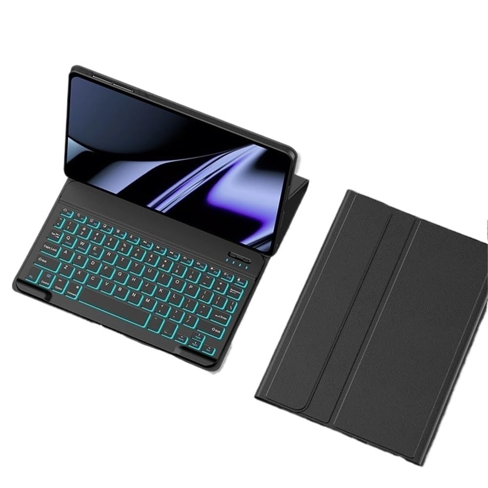 Étui clavier Huawei MatePad 11.5S protection cuir avec rétroéclairage