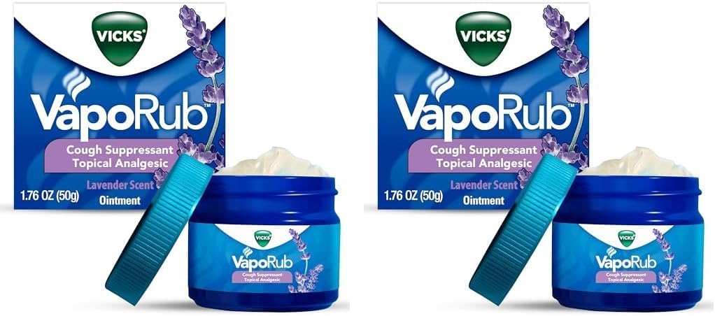 Amazon.com: Vicks VapoRub, Lavender Scent, Cough Suppressant, Topical