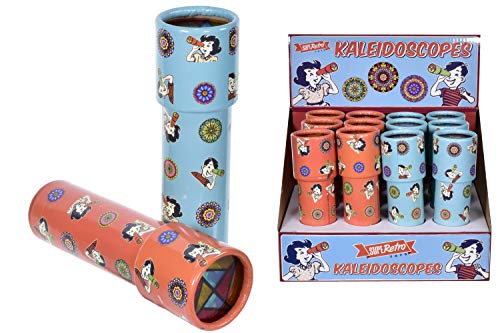 KandyToys SuperRetro Kaleidoscope | Colourful Retro Gift for Kids and Adults