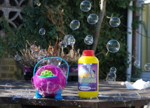TUBAN Large Bubble Solution 1000 ml - Bubble Solution 1L - Toy for Children - Bubble Blowing - Outdoor Fun Activities - Image 2