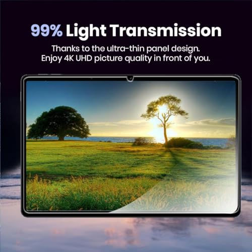 Image of Argus Premium Tempered Glass Screen Protector for OnePlus Pad Lite 11 inch | 9H Hardness | Anti-Scratch | HD Clear | Bubble Free | Pack of 1