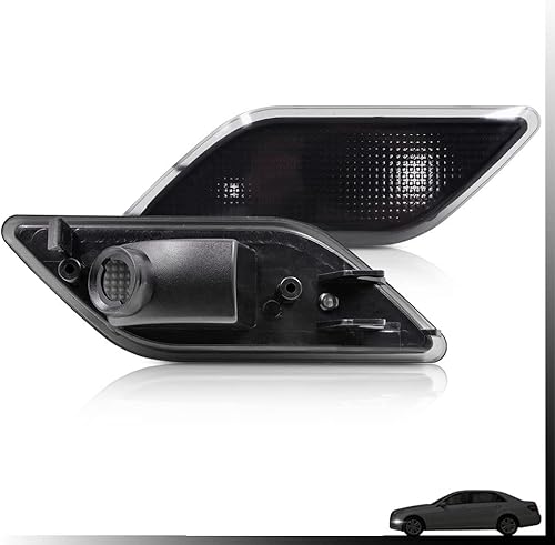 Miniatura 4 de Lente ahumada parachoques delantero luces de marcador lateral carcasa de lámpara para Mercedes-Benz W212 Clase E Pre-LCI E350 E550 E63 AMG