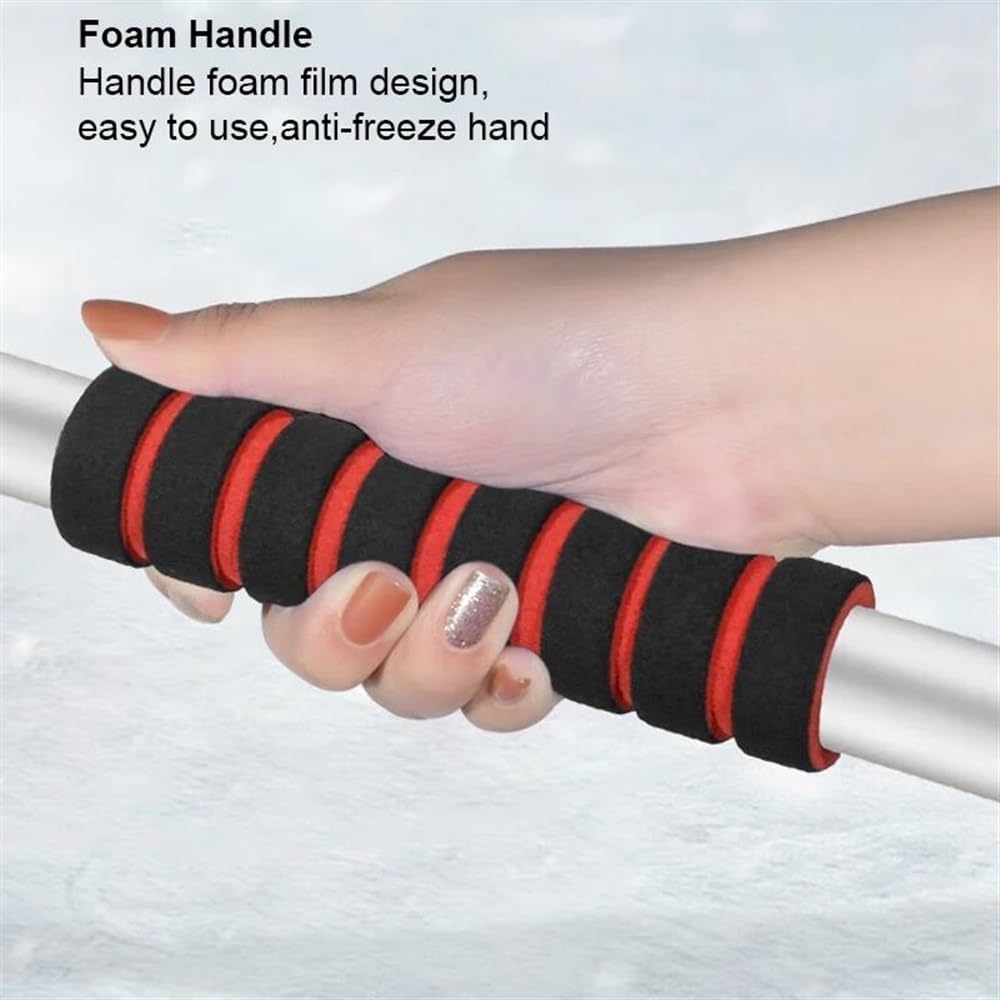 Rascador de hielo para coche Palas Remoción Nieve Automóviles Herramientas Deshielo Invierno Limpieza Deshielo Cepillos Telescópicos Palas Remoción Nieve Para Parabrisas Cepillos Rascadores de hielo p