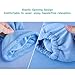 Paraffin Wax Bath Terry Cloth Gloves & Foot Liners, Paraffin Wax Machine Heated SPA Mittens Foot Liners, Thick Heat Hand Feet Treatment Insulated Mitt Spa Feet Cover Great for Men Women (Blue)