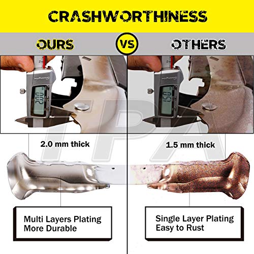 Titanium Plus Autoparts 2005-2014 Fits For Toyota Tacoma Rear Bumper Face Bar Chrome To1102240 5215104061 #TOP2