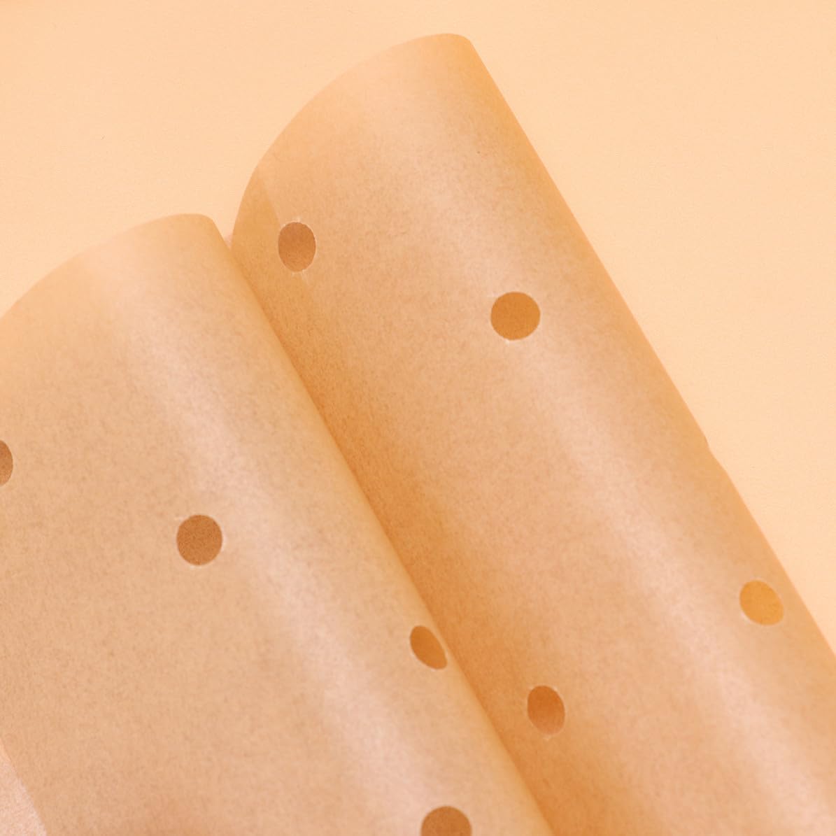 100pcs Air Fryer Papers Non Stick Grill Mat Heat Baking Sheet