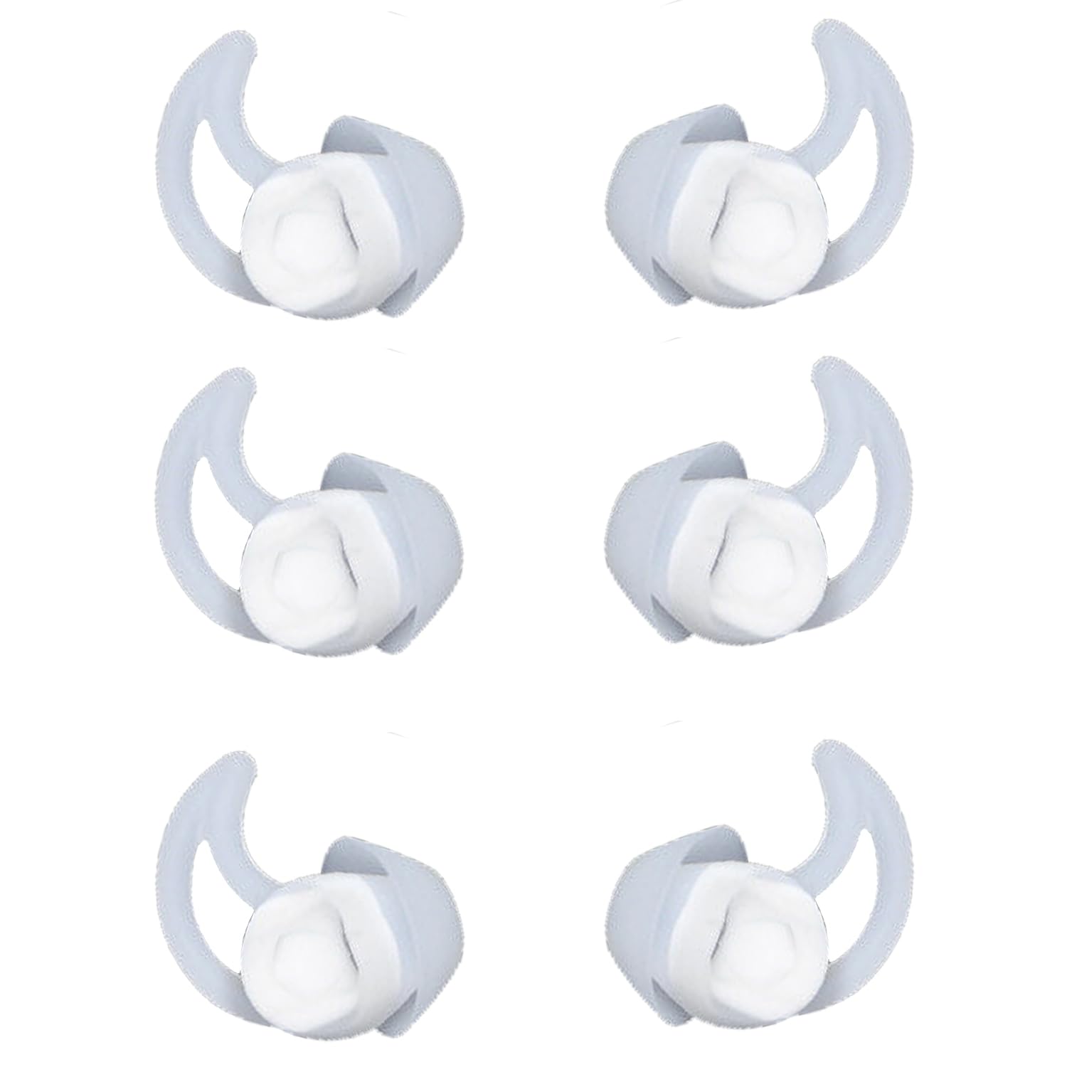 WKYMY Small Silicone Ear Tips Replacement Earbud Tips Compatible with Bose QC20 QC20i SoundSport SIE2i IE2 IE3 Headphone Earbuds Pads Replacements
