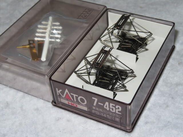 Amazon.co.jp: KATO 7-452 集電用パンタグラフ PS14黒 2個セット付属