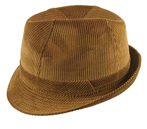 Preisvergleich Produktbild HUTX Hausmeister Krause Trilby-Cordhut Baumwolle beige 58