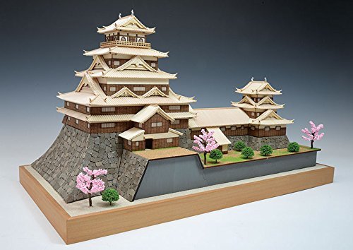 ゆぅ♡　木場屋台模型組み立てキット Amazon | ウッディジョー 1/150 広島城 木製模型 組み立てキット