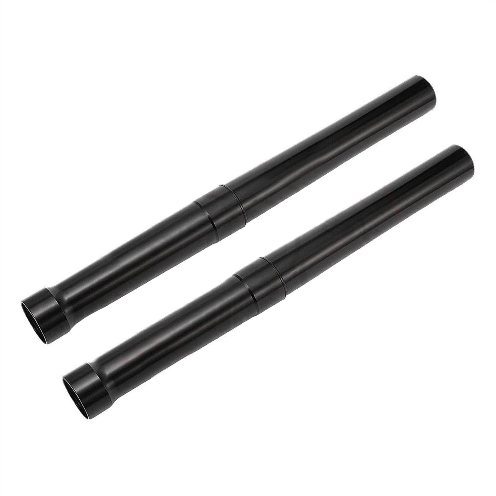 Kqwrgfvn One Color Front Fork Outer Tubes Black Pipes Pair For Bmw R1200gs 2005-2012 2006 2007 2008 2009 2010 2011 Shock Suspension Bars 576Mm