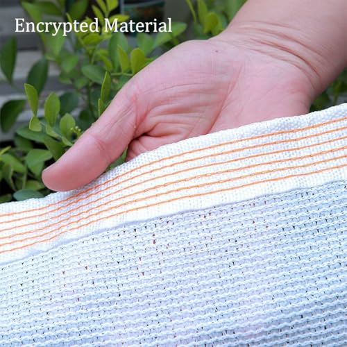 Filet d'ombrage extérieur pour serre avec protection UV 90% et œillets