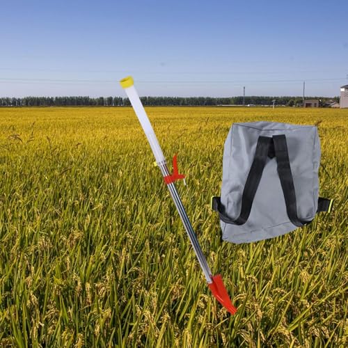 Herramienta de siembra jardinera con mochila para fertilizante miniatura 5