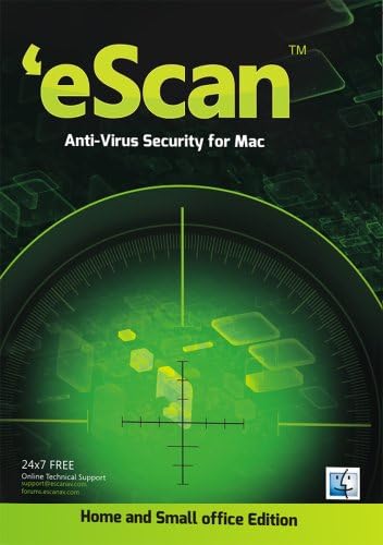 eScan Antivirus For MAC 1 user 2 year [Download]