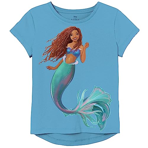 Image of Disney Girls' Disney's The Little Mermaid Movie Ariel Short Sleeve T-Shirt