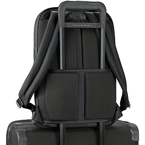Image of Briggs & Riley @ work - Medium Slim Backpack, Black