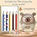 Pencil Sharpener Creative Animal Cartoon Cutting Tool for Artists, Manual Capybara Rewards School