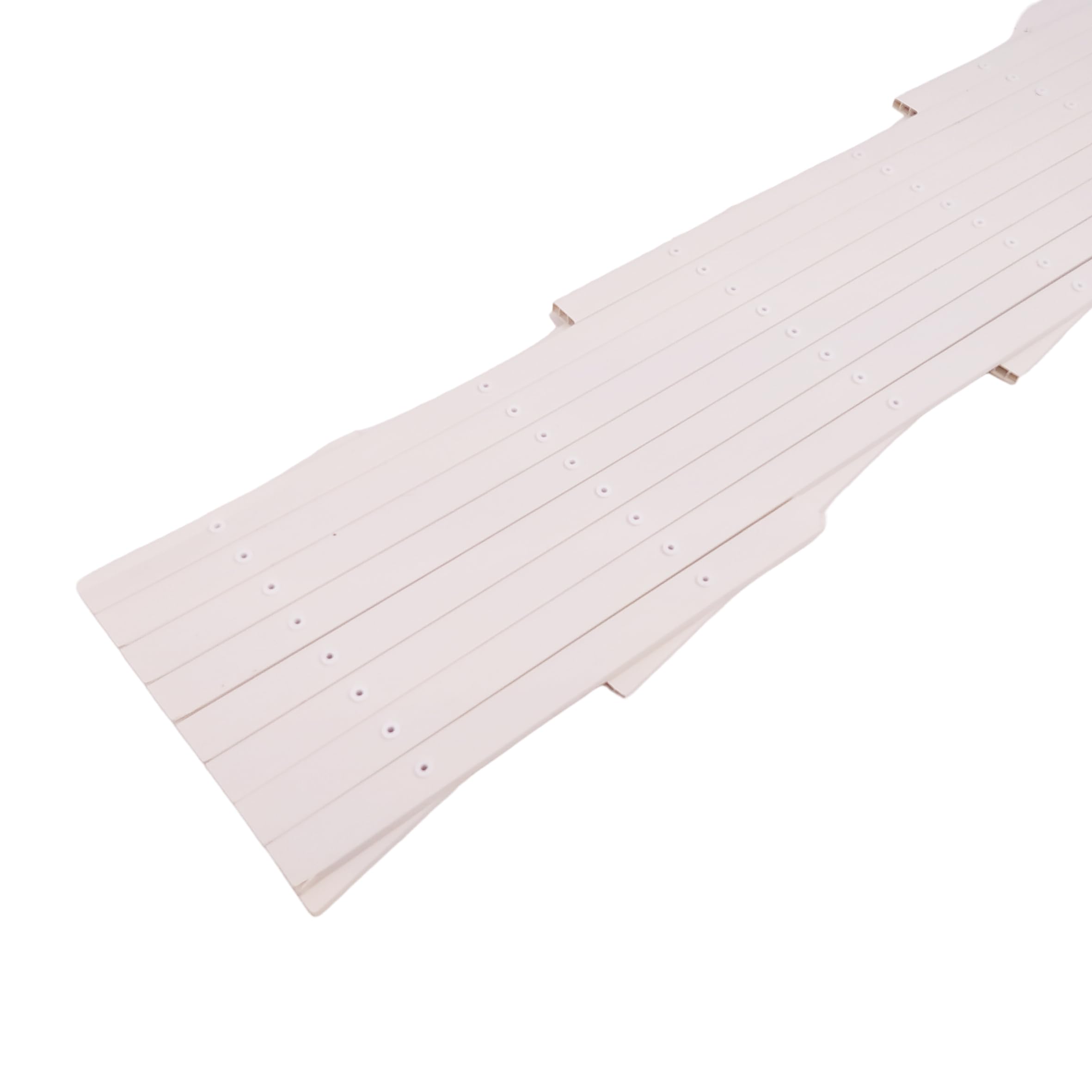 NG NICCOLAI - TRALICCIO ESTENSIBILE IN PLASTICA VARI COLORI E MISURE (1X1 MT, BIANCO)