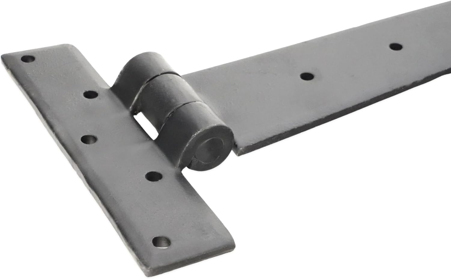 Hand Forged Tee Hinge Strap Hinge Beeswax Arrow End 6" 9" 12" 15" 18" 24" Sold in Pairs (18")
