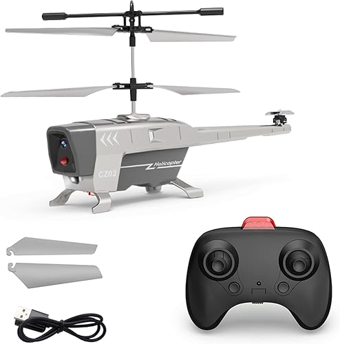 GoolRC Helicóptero de control remoto, helicóptero RC de 2.5 canales con giroscopio para principiantes, avión RC volador para interiores y exteriores